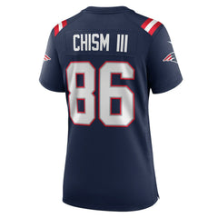 NFL Efton Chism III New England Patriots Women's Team Game Jersey - Navy