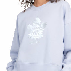 NHL Toronto Maple Leafs Starter Women's Boxy Cropped Sweatshirt - Blue