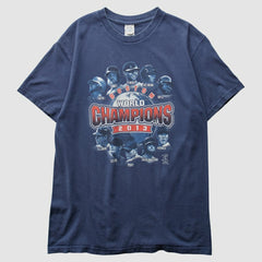 Boston Red Sox 2013 T-Shirt - Navy - S by Fanatics Real Vintage T-shirts