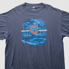 Chicago Cubs 2000s T-Shirt - Blue - 3XL by Fanatics Real Vintage T-shirts