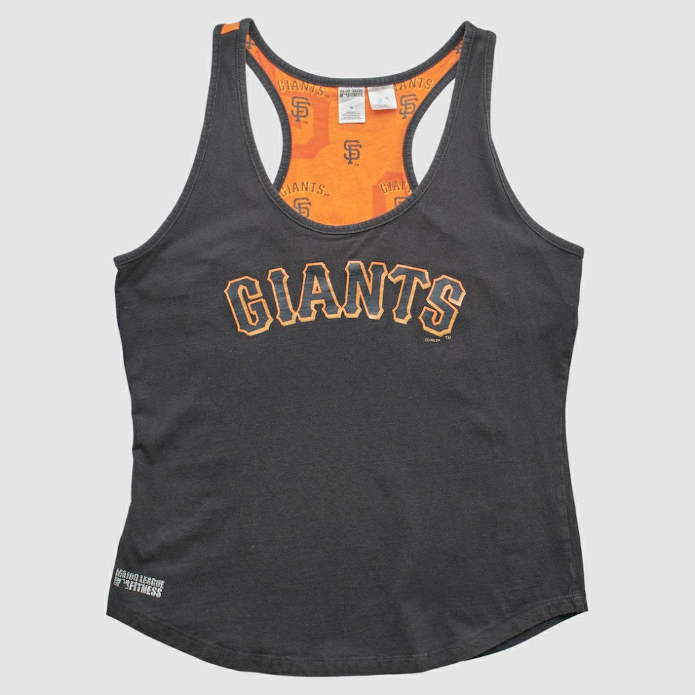 San Francisco Giants 2000s Tank - Black - XS by Fanatics Real Vintage Tanks