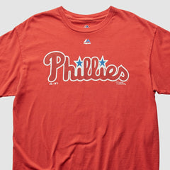 Philadelphia Phillies Majestic 2013 T-Shirt - Red - M by Fanatics Real Vintage T-shirts