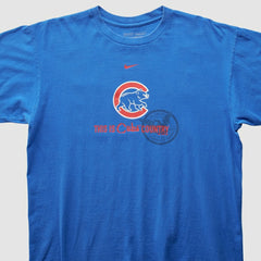 Chicago Cubs Nike 2008 T-Shirt - Blue - S by Fanatics Real Vintage T-shirts