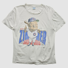Chicago Cubs Salem 1989 T-Shirt - White - M by Fanatics Real Vintage T-shirts