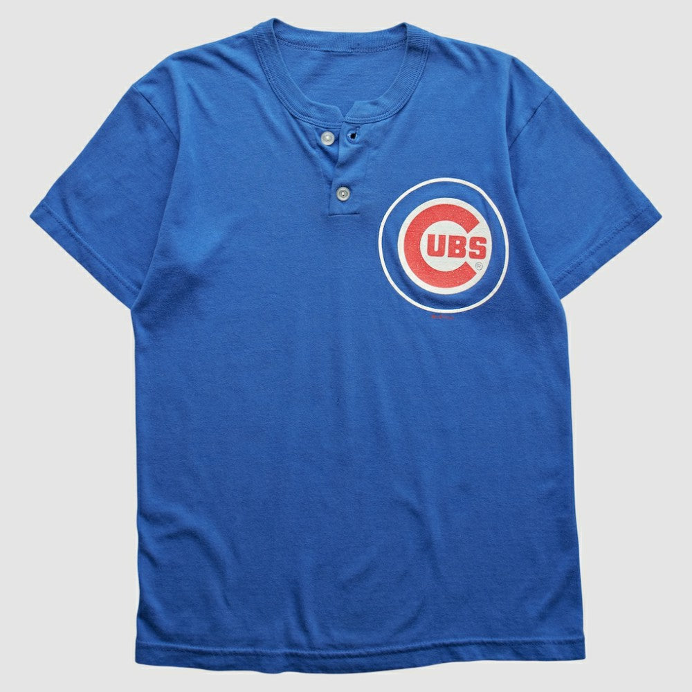 Chicago Cubs 2000s T-Shirt - Blue - XS by Fanatics Real Vintage T-shirts