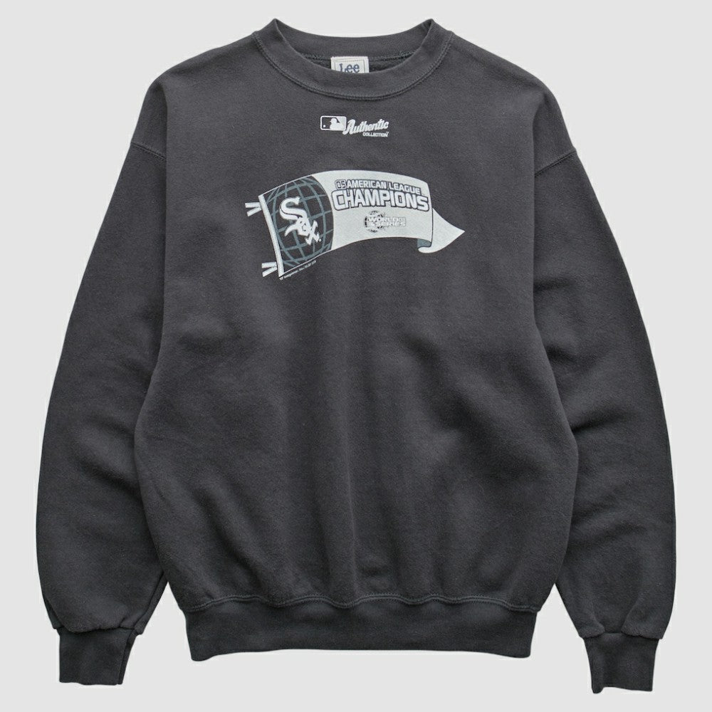 Chicago White Sox Lee Apparel 2005 Pullover Sweatshirt - Black - XS by Fanatics Real Vintage Pullover
