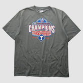 Texas Rangers 2010 T-Shirt - Gray - XL by Fanatics Real Vintage T-shirts