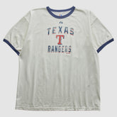 Texas Rangers Majestic 2010 T-Shirt - White - 2XL by Fanatics Real Vintage T-shirts