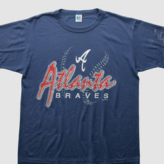 Atlanta Braves 1993 T-Shirt - Navy - M by Fanatics Real Vintage T-shirts