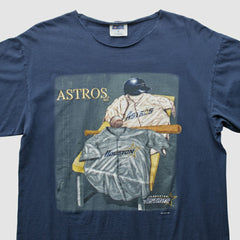 Houston Astros CSA 1996 T-Shirt - Navy - M by Fanatics Real Vintage T-shirts