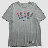Texas Rangers Nike 2012 T-Shirt - Heather Gray - S by Fanatics Real Vintage T-shirts