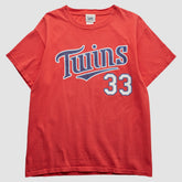 Minnesota Twins Lee Apparel 2000s T-Shirt - Red - XS by Fanatics Real Vintage T-shirts