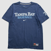 Tampa Bay Rays Nike 2008 T-Shirt - Blue - S by Fanatics Real Vintage T-shirts