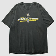Pittsburgh Pirates 2000s T-Shirt - Black - L by Fanatics Real Vintage T-shirts