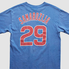 Chicago Cubs Majestic 2010s T-Shirt - Blue - S by Fanatics Real Vintage T-shirts