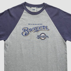 Milwaukee Brewers Lee Apparel 2007 T-Shirt - Heather Gray - S by Fanatics Real Vintage T-shirts