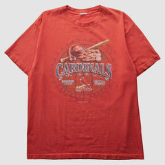 St. Louis Cardinals 2008 T-Shirt - Red - M by Fanatics Real Vintage T-shirts