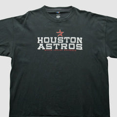 Houston Astros 2000s T-Shirt - Black - 3XL by Fanatics Real Vintage T-shirts