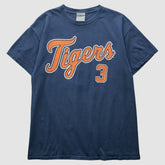 Detroit Tigers 2000s T-Shirt - Navy - S by Fanatics Real Vintage T-shirts