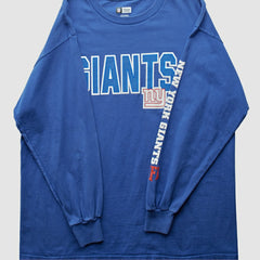 New York Giants NFL 2010s T-Shirt Blue Vintage