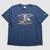 Texas Rangers 2008 T-Shirt - Blue - L by Fanatics Real Vintage T-shirts
