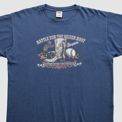 Texas Rangers 2008 T-Shirt - Blue - L by Fanatics Real Vintage T-shirts