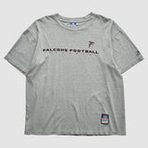 Atlanta Falcons Reebok 2000s T-Shirt Gray Vintage