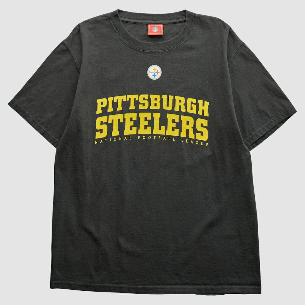 Pittsburgh Steelers NFL 2000s T-Shirt Black Vintage