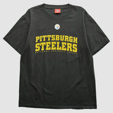 Pittsburgh Steelers NFL 2000s T-Shirt Black Vintage