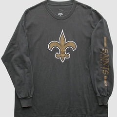 New Orleans Saints 2000s T-Shirt Black Vintage