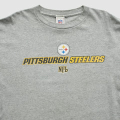 Pittsburgh Steelers NFL 2000s T-Shirt Gray Vintage