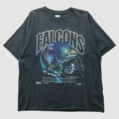 Atlanta Falcons m 1991 T-Shirt Black Vintage