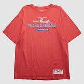 Texas Rangers Majestic 2010 T-Shirt - Red - M by Fanatics Real Vintage T-shirts
