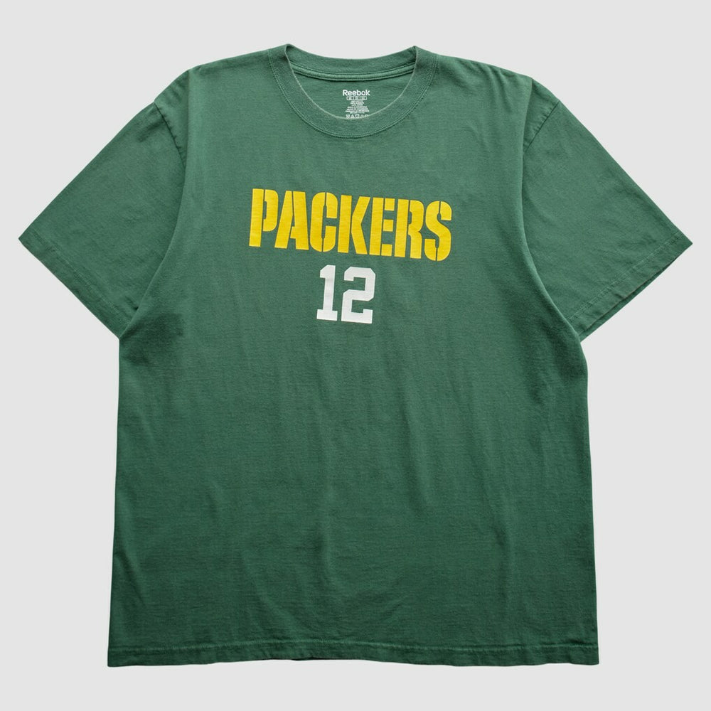 Green Bay Packers Reebok 2008 T-Shirt Green Vintage