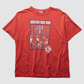 Boston Red Sox 2000s T-Shirt - Red - L by Fanatics Real Vintage T-shirts