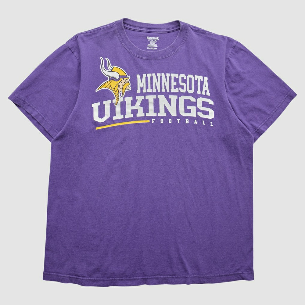 Minnesota Vikings Reebok 2000s T-Shirt Purple Vintage