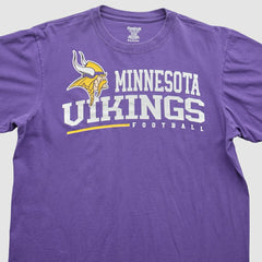 Minnesota Vikings Reebok 2000s T-Shirt Purple Vintage
