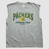 Green Bay Packers NFL 2003 T-Shirt Heather Gray Vintage