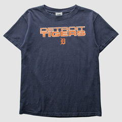 Detroit Tigers Lee Apparel 2000s T-Shirt - Navy - S by Fanatics Real Vintage T-shirts