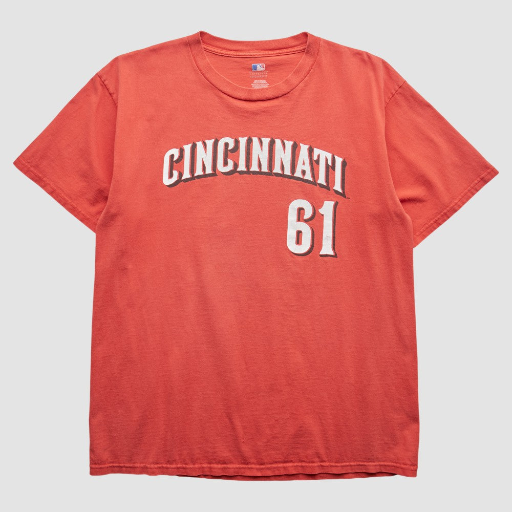 Cincinnati Reds Genuine Merchandise 2000s T-Shirt - Red - M by Fanatics Real Vintage T-shirts