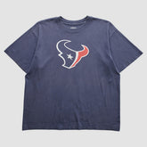 Houston Texans Reebok 2000s T-Shirt Navy Vintage