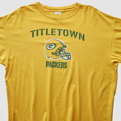 Green Bay Packers NFL 2000s T-Shirt Yellow Vintage