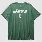 New York Jets Reebok 2009 T-Shirt Green Vintage