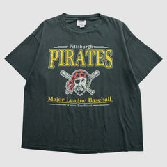 Pittsburgh Pirates CSA 2000 T-Shirt - Black - 2XL by Fanatics Real Vintage T-shirts