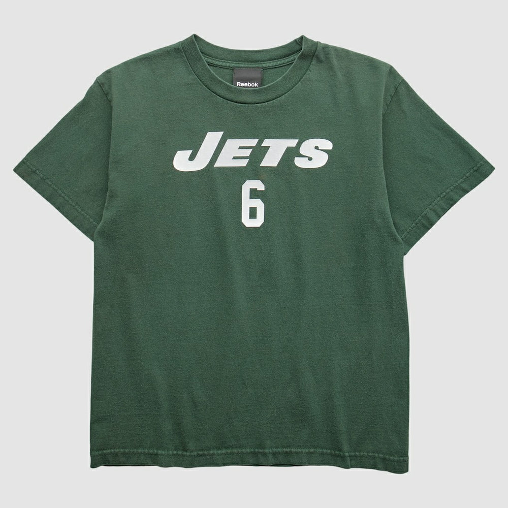 New York Jets Reebok 2010 T-Shirt Green Vintage