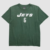 New York Jets Reebok 2010 T-Shirt Green Vintage
