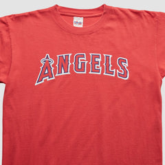 Los Angeles Angels Majestic 2000s T-Shirt - Red - M by Fanatics Real Vintage T-shirts