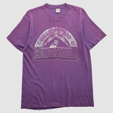 Colorado Rockies 90s T-Shirt - Purple - L by Fanatics Real Vintage T-shirts