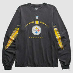 Pittsburgh Steelers Reebok 2000s T-Shirt Black Vintage