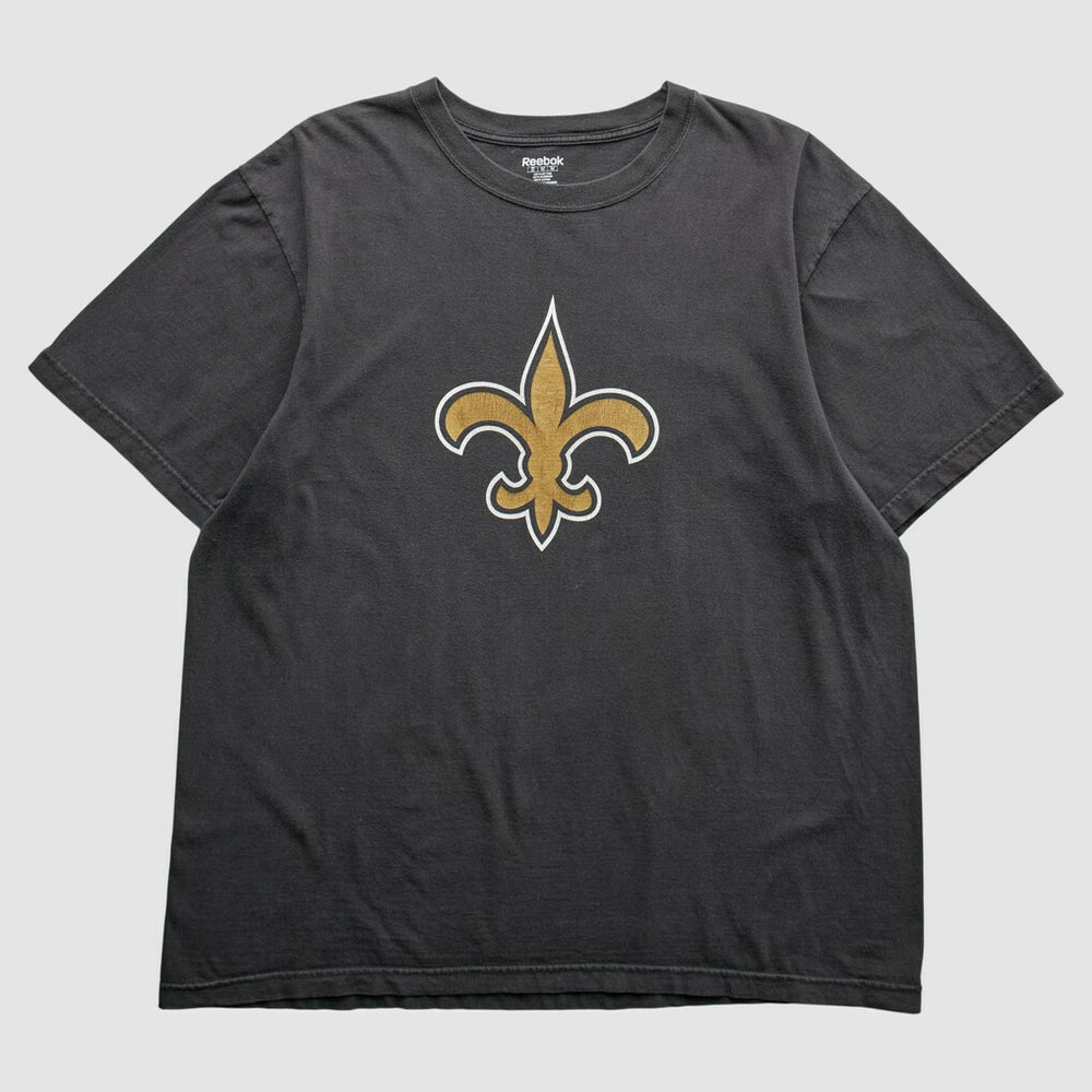 New Orleans Saints Reebok 2000s T-Shirt Black Vintage